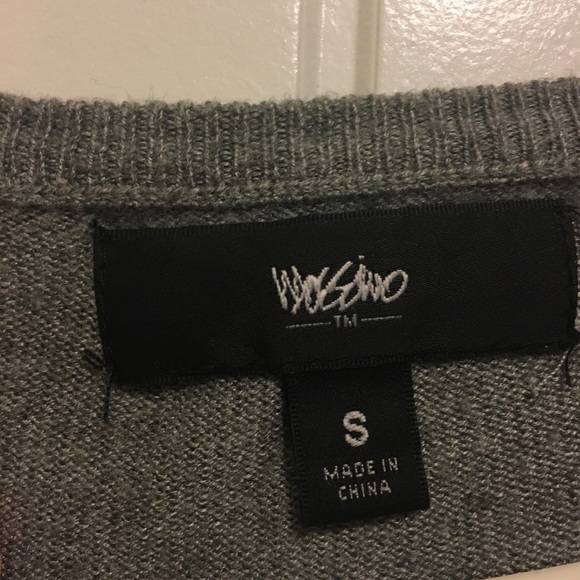 Mossimo Long Grey Sweater Size Small - Picture 3 of 6